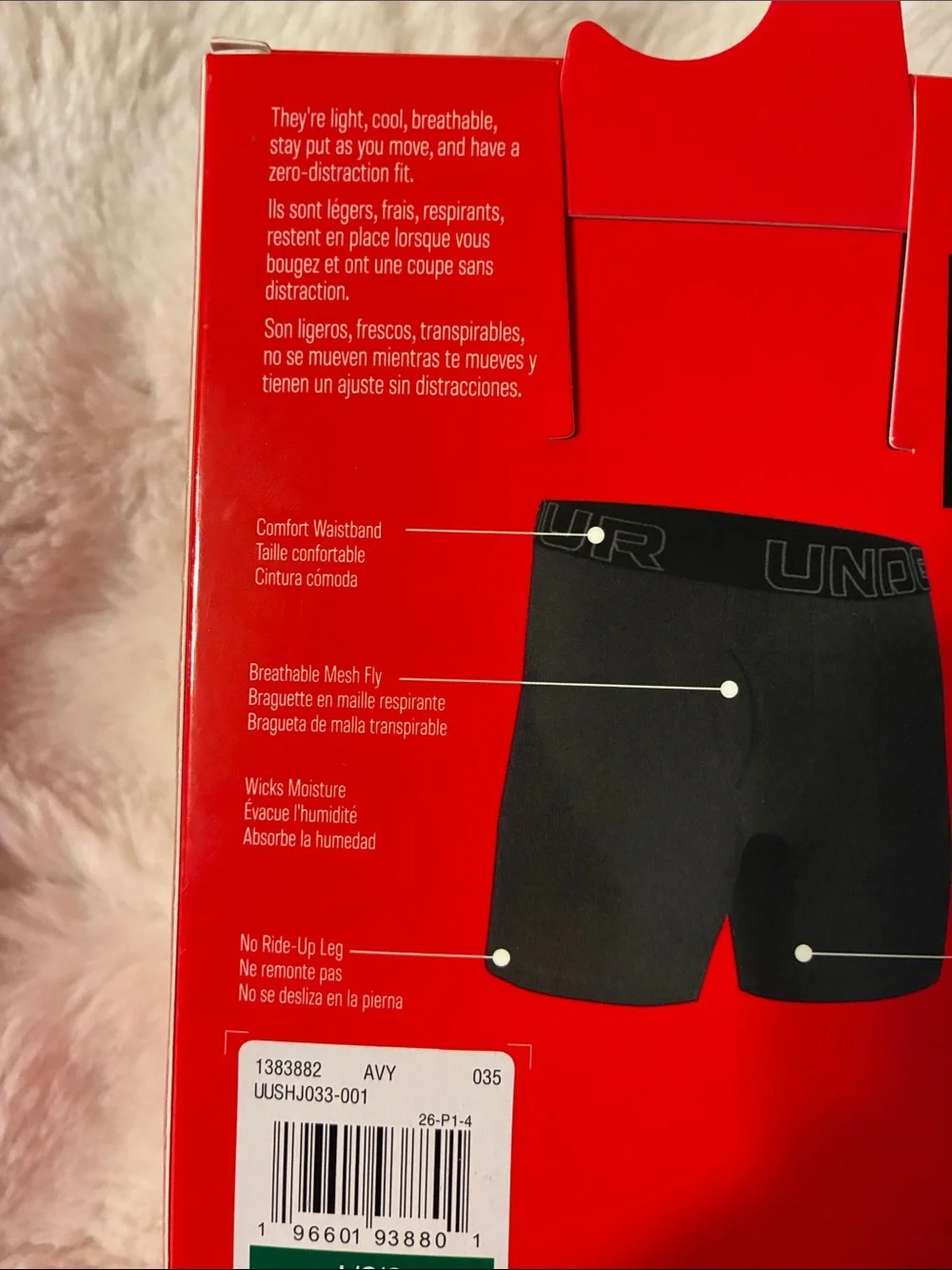 Under Armour three pack